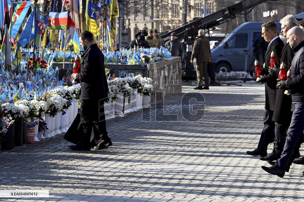 Third anniversary of Russia's invasion of Ukraine