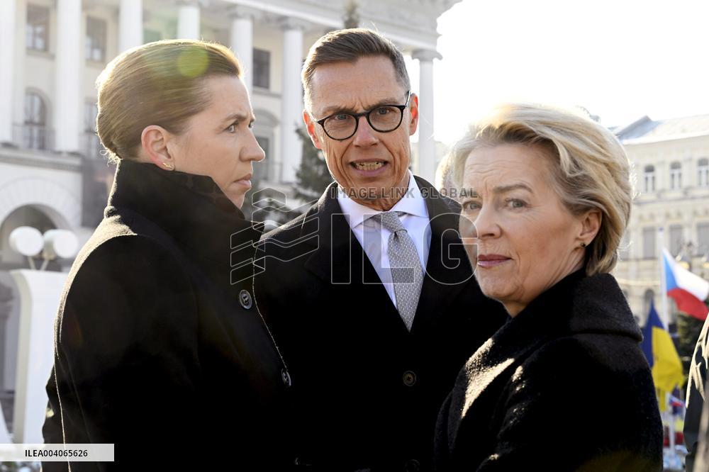 Third anniversary of Russia's invasion of Ukraine