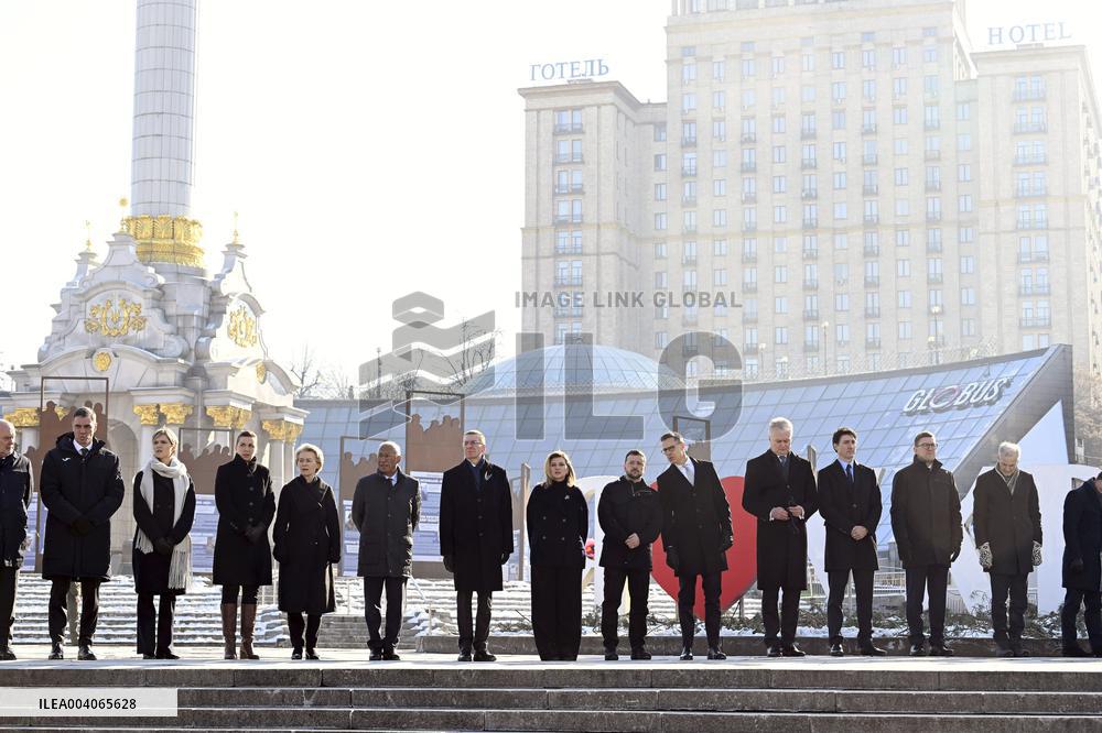 Third anniversary of Russia's invasion of Ukraine