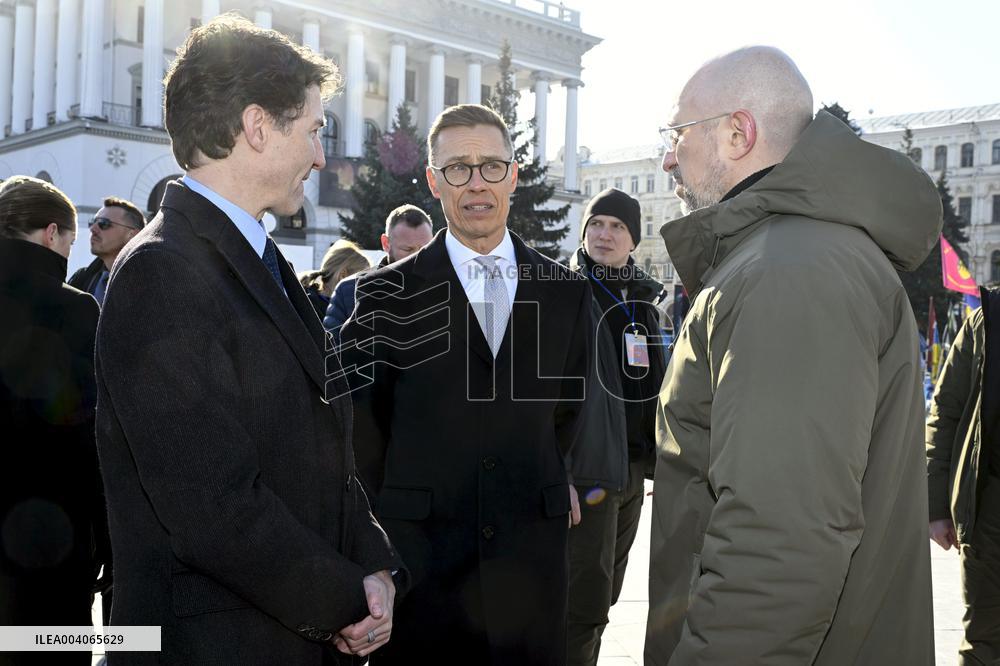 Third anniversary of Russia's invasion of Ukraine