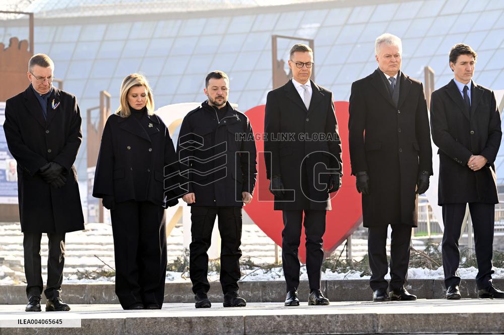 Third anniversary of Russia's invasion of Ukraine