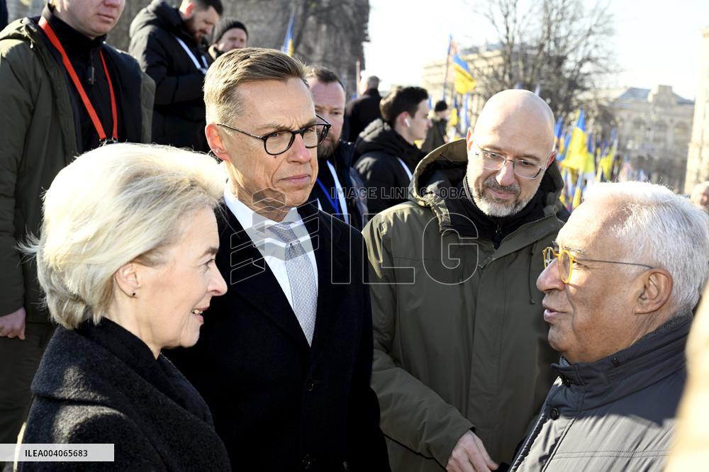 Third anniversary of Russia's invasion of Ukraine