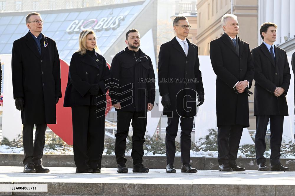 Third anniversary of Russia's invasion of Ukraine