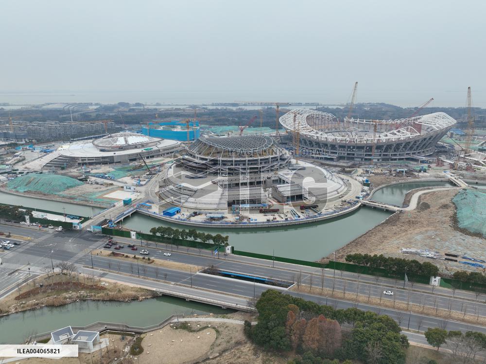 Olympic Sports Center Venue Construction in Wuxi