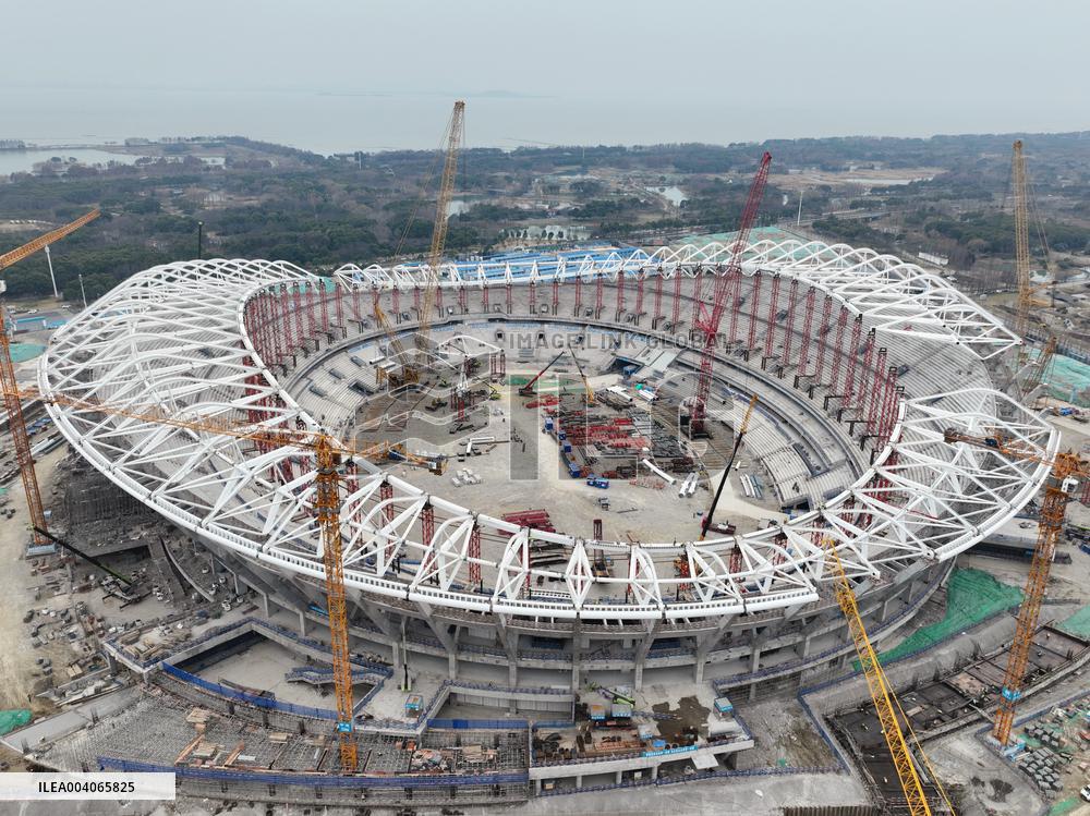 Olympic Sports Center Venue Construction in Wuxi
