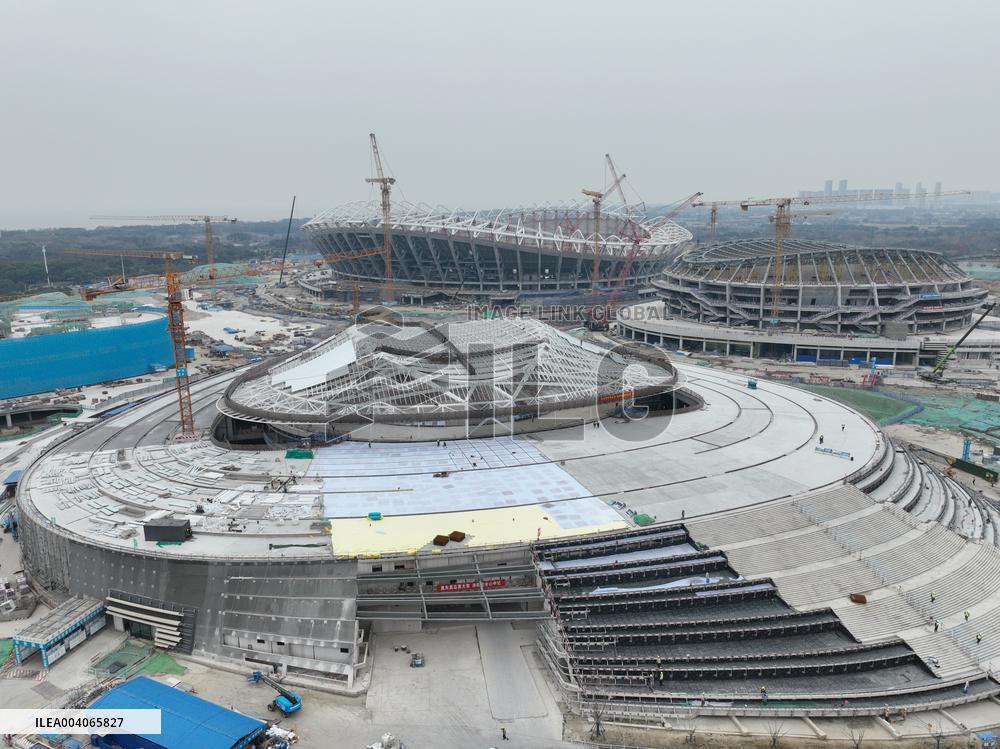 Olympic Sports Center Venue Construction in Wuxi