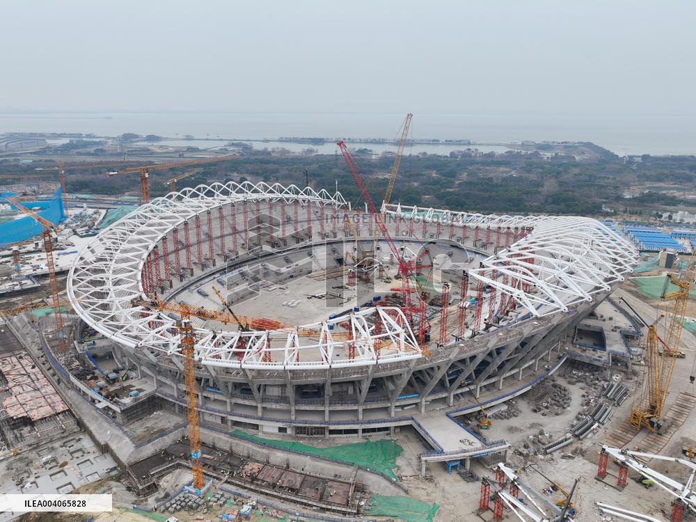Olympic Sports Center Venue Construction in Wuxi