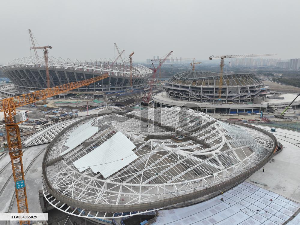 Olympic Sports Center Venue Construction in Wuxi