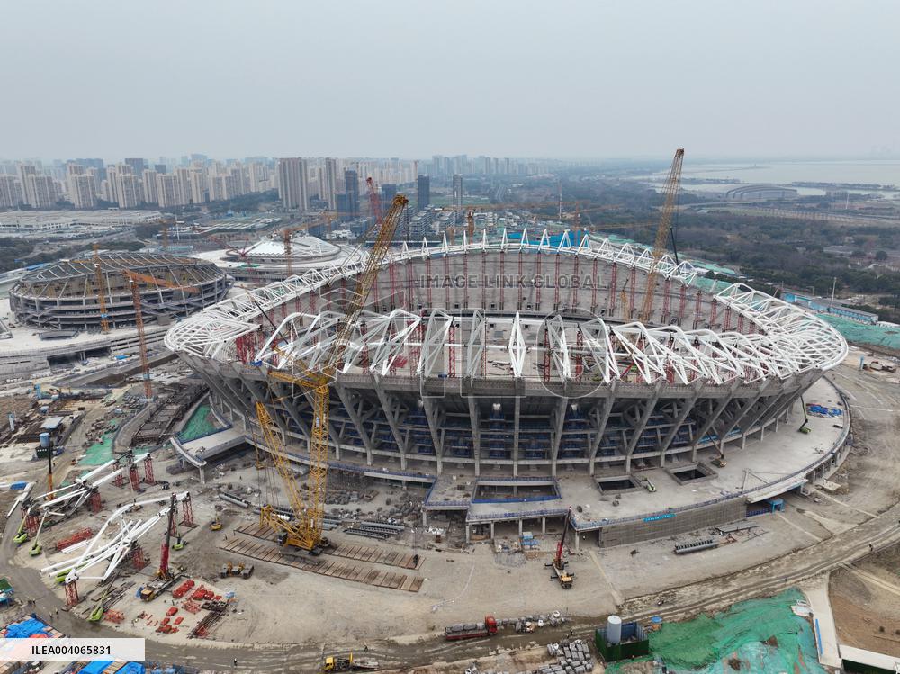 Olympic Sports Center Venue Construction in Wuxi