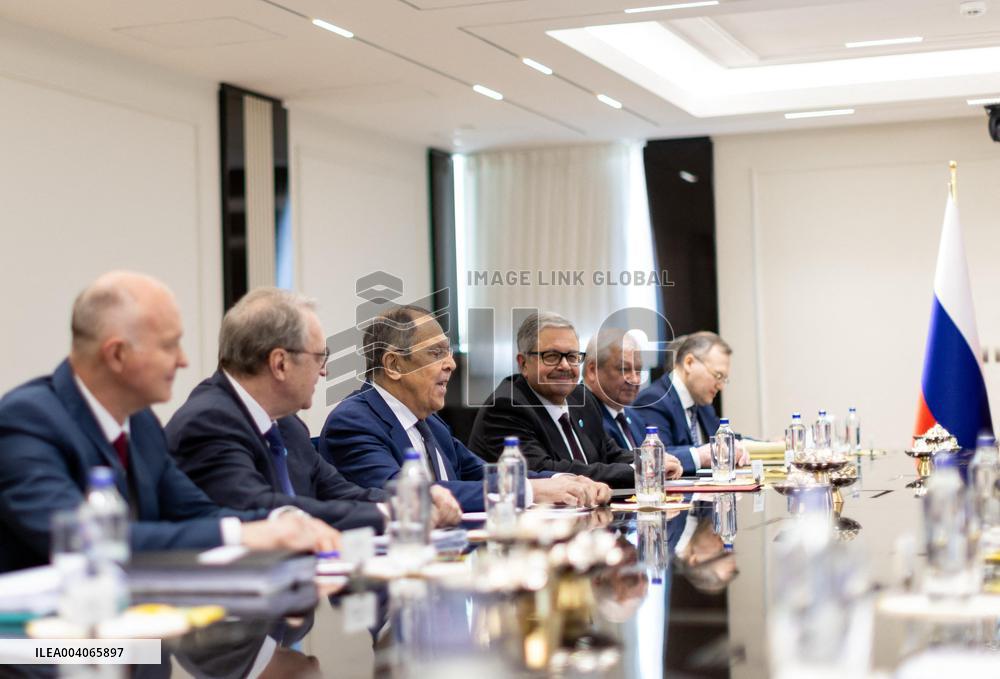 Russian And Turkish Foreign Ministers Meet - Ankara