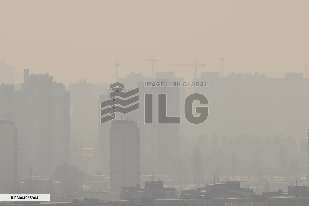 Smog in Kyiv