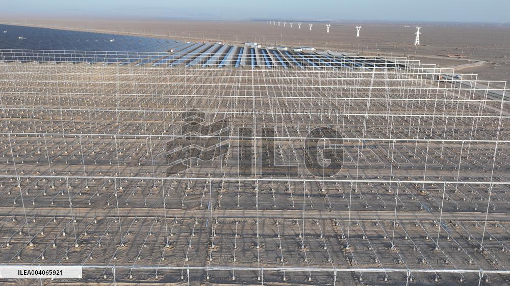 China First Commercial Linear Fresnel Solar Thermal Energy Storage Plant in Hami