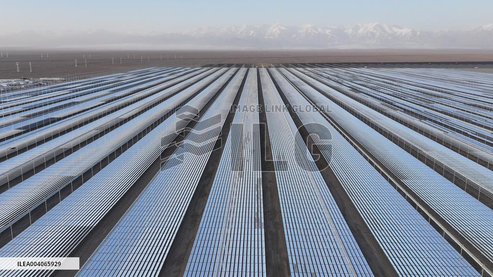 China First Commercial Linear Fresnel Solar Thermal Energy Storage Plant in Hami