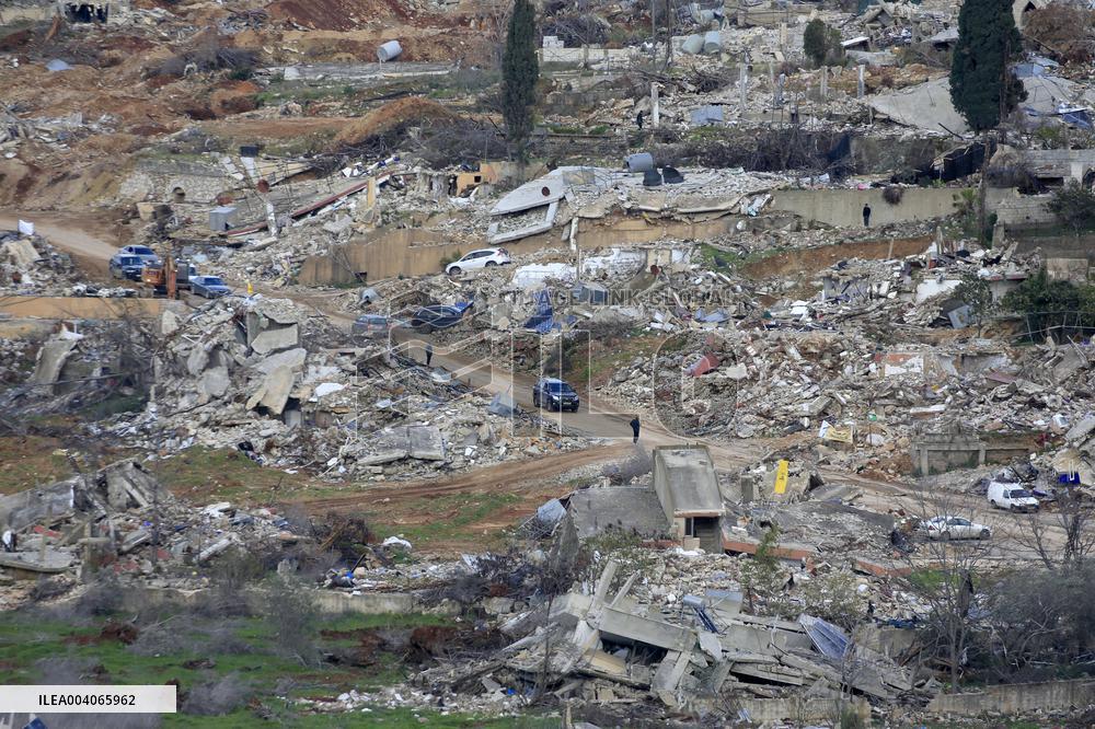 Ruins Caused by Israel in Kafr Kila - Lebanon