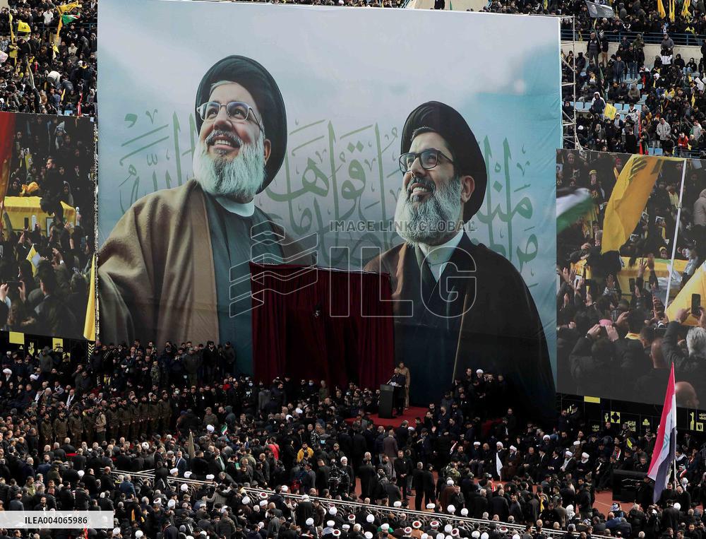Hassan Nasrallah Funeral - Beirut