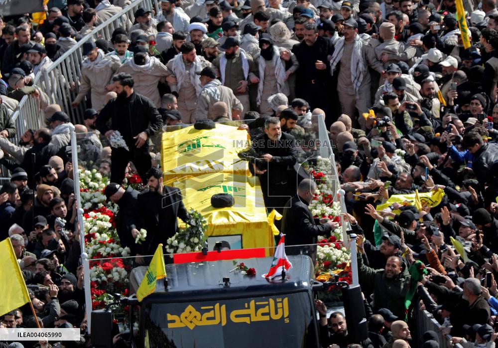 Hassan Nasrallah Funeral - Beirut