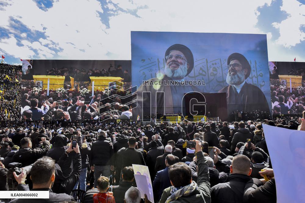 Hassan Nasrallah Funeral - Beirut