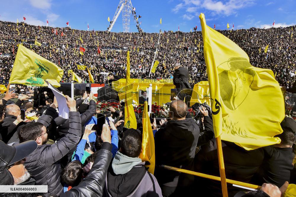 Hassan Nasrallah Funeral - Beirut