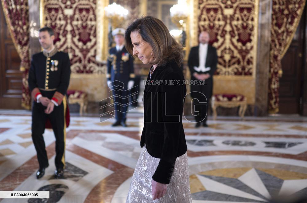 King Felipe Receives The Letter Of Credence From French Ambassador - Madrid