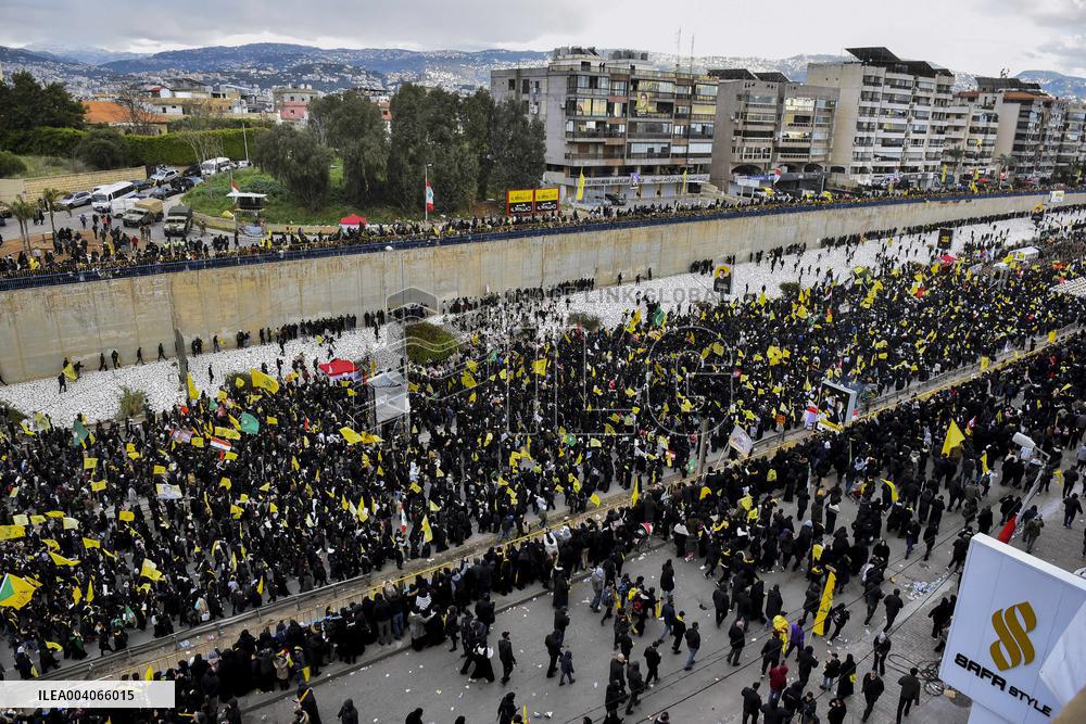 Hassan Nasrallah Funeral - Beirut