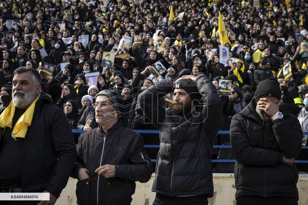 Hassan Nasrallah Funeral - Beirut