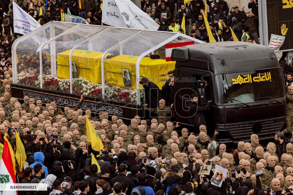 Hassan Nasrallah Funeral - Beirut