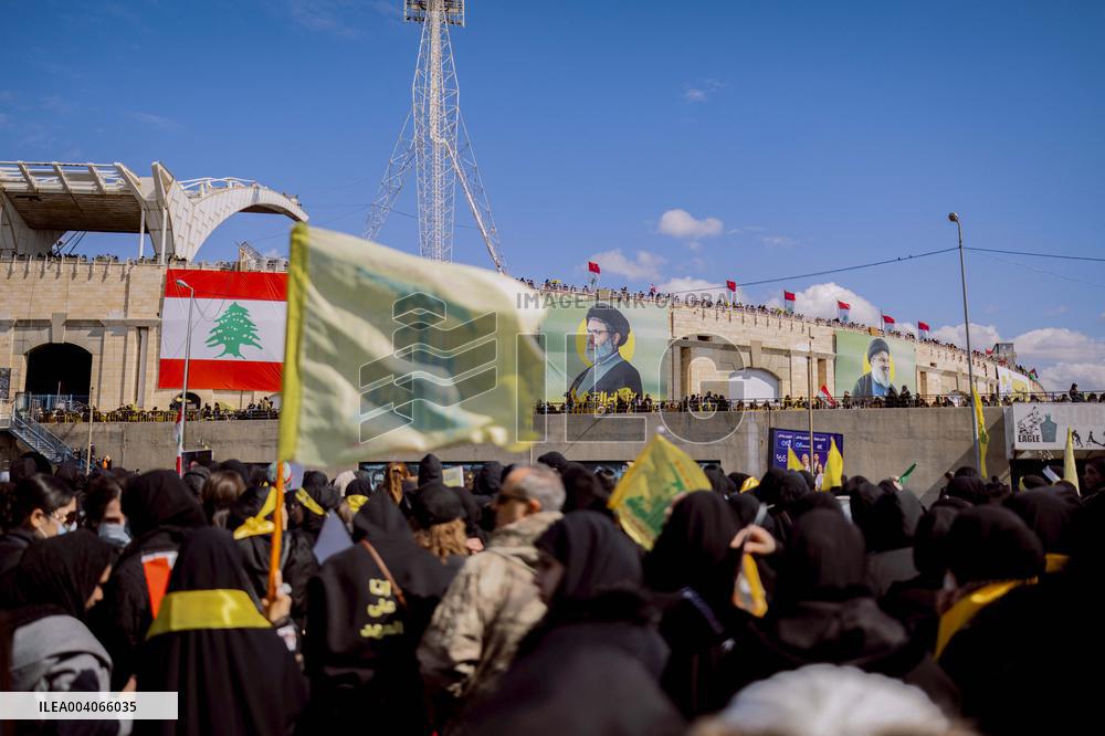 Hassan Nasrallah Funeral - Beirut