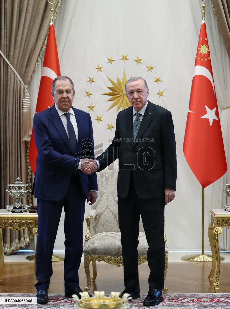 Lavrov Meets Erdogan - Ankara