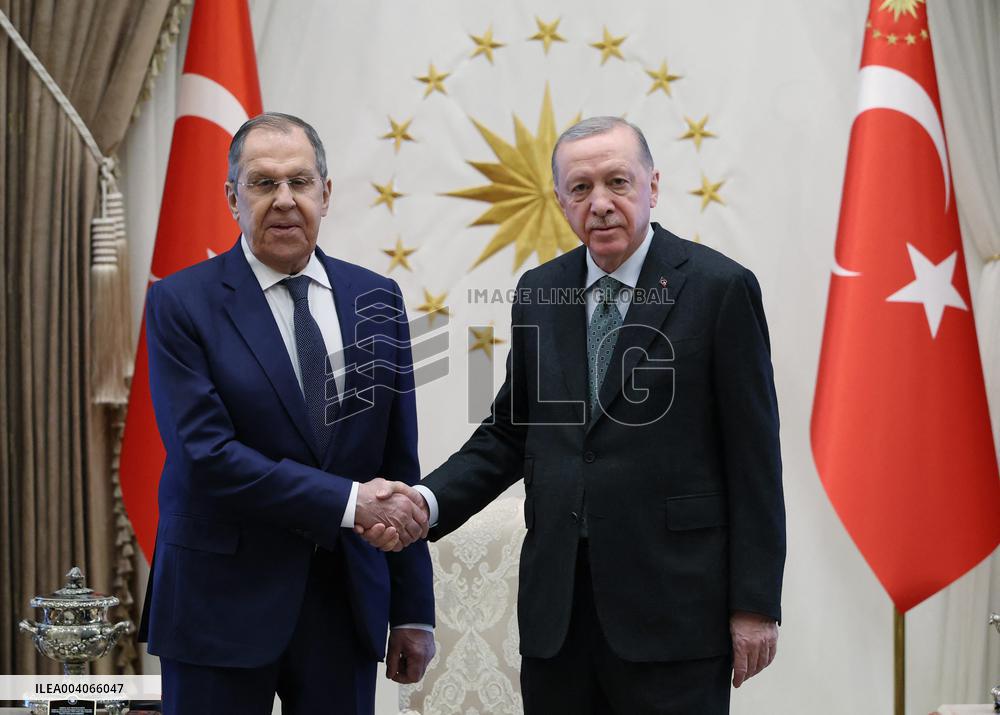 Lavrov Meets Erdogan - Ankara