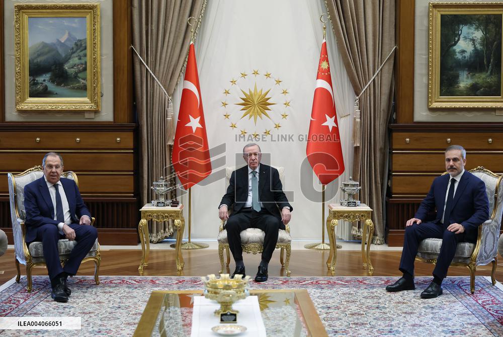 Lavrov Meets Erdogan - Ankara