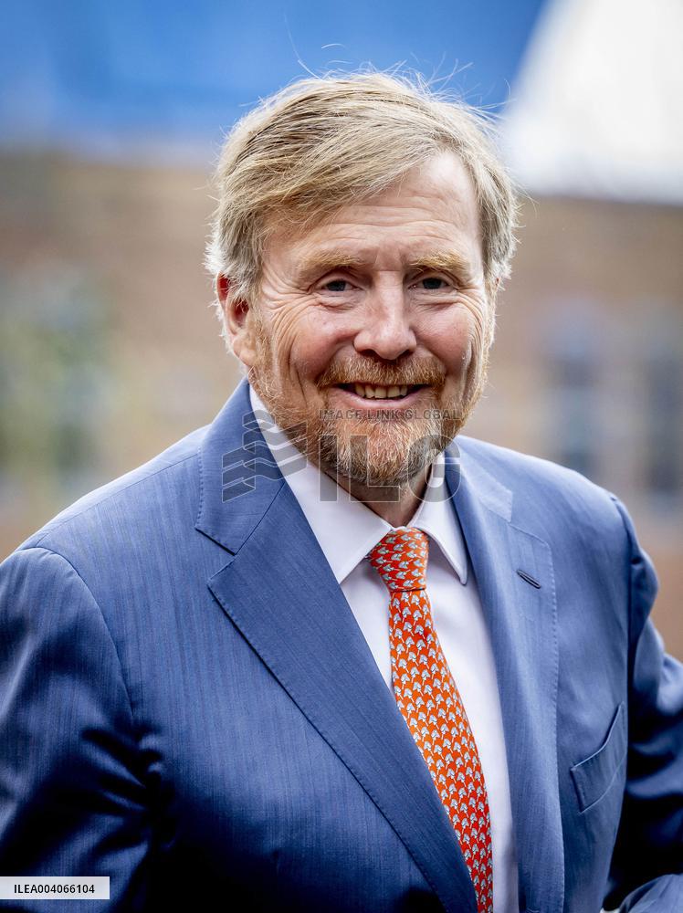 King Willem-Alexander Visits The Chambers With Attention Foundation - Houten
