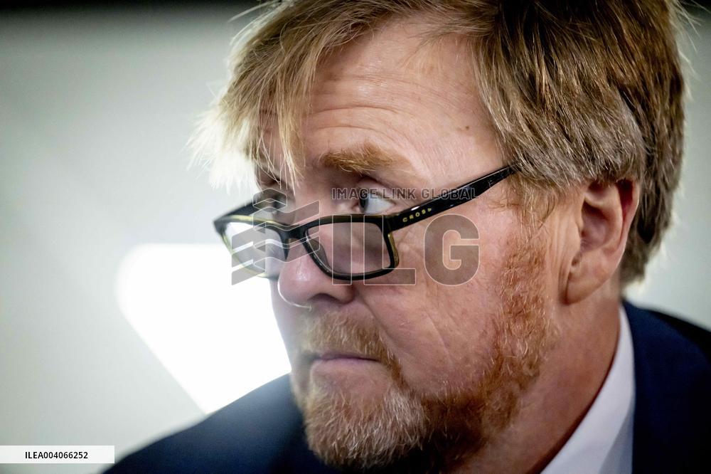 King Willem-Alexander Visits The Chambers With Attention Foundation - Houten