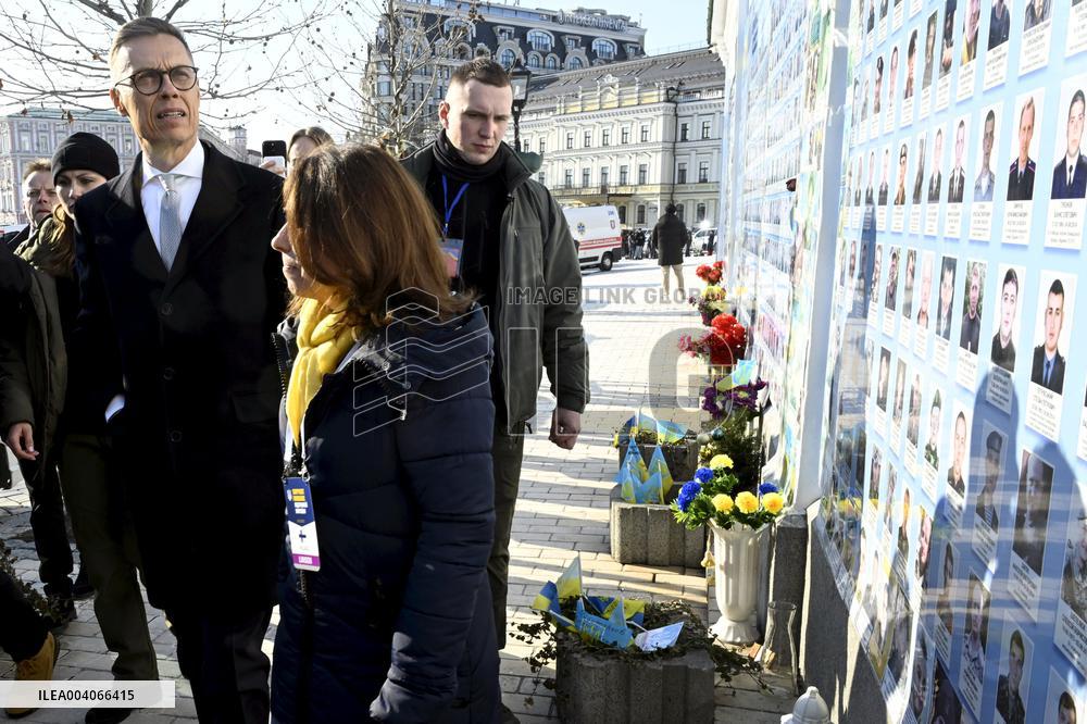 Third anniversary of Russia's invasion of Ukraine