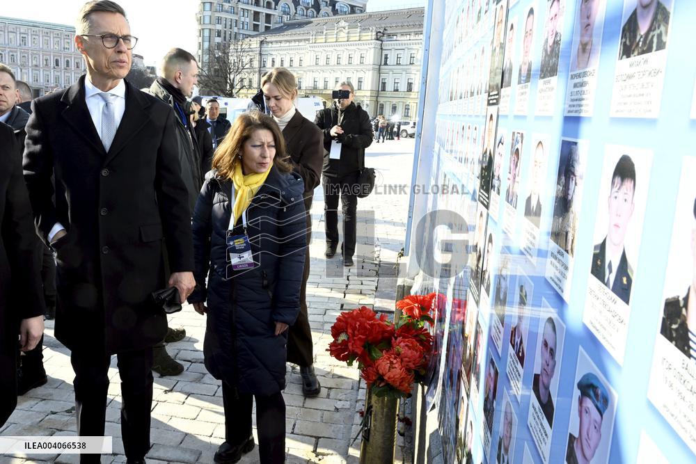 Third anniversary of Russia's invasion of Ukraine