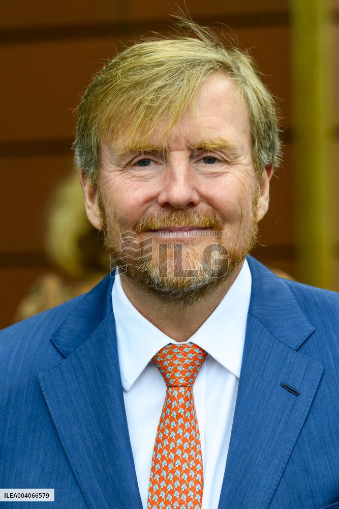 King Willem-Alexander Visits The Chambers With Attention Foundation - Houten