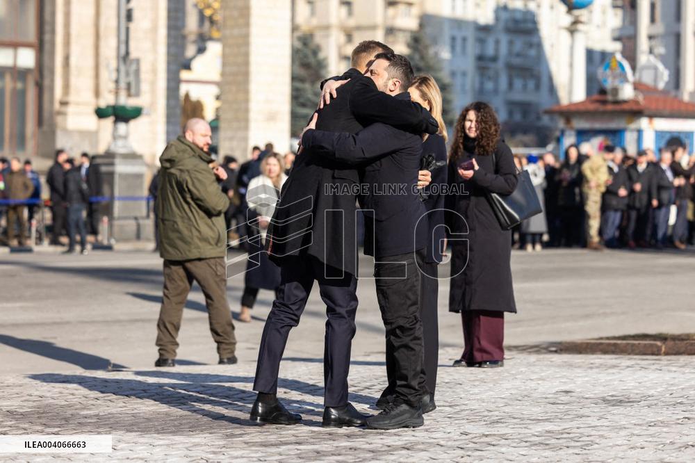 World Leaders in Kyiv for Ukraine Invasion Anniversary