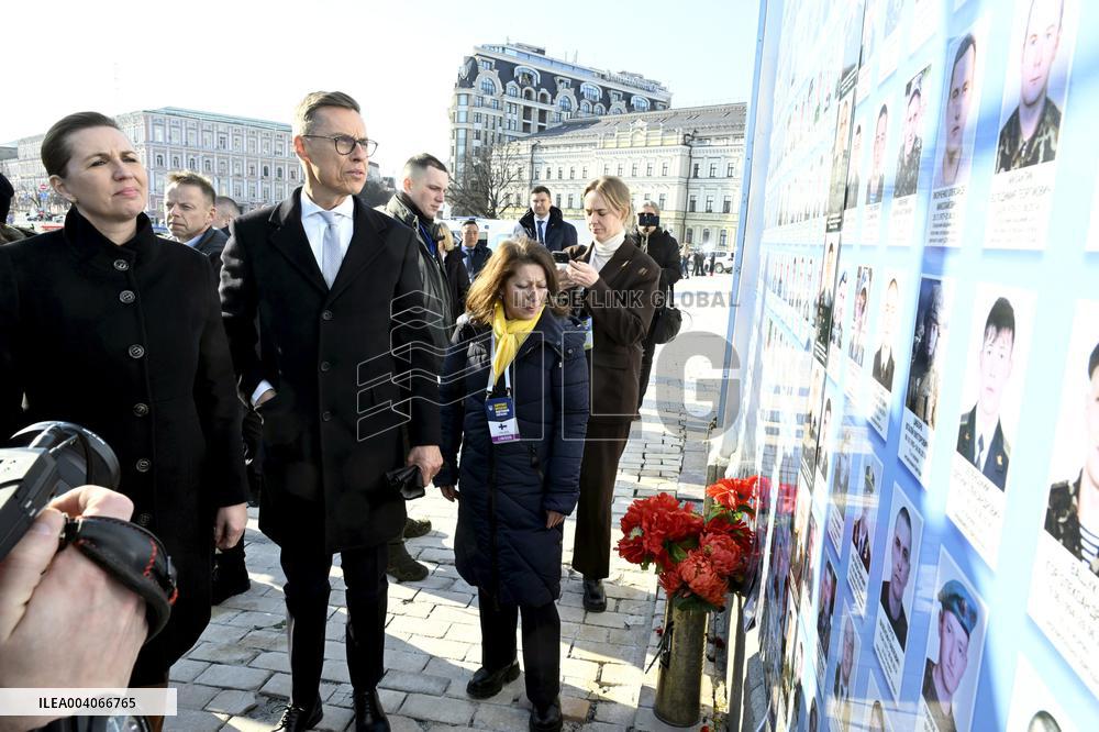 Third anniversary of Russia's invasion of Ukraine