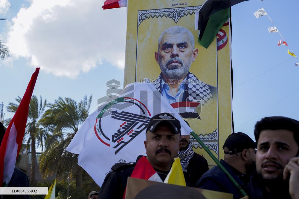 Funeral for Nasrallah - Baghdad