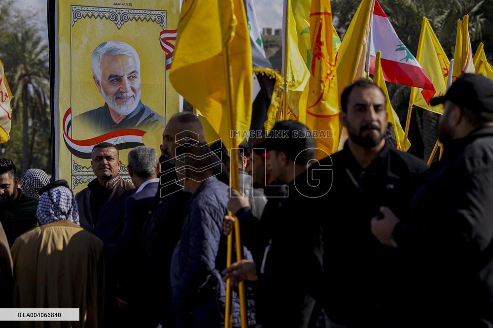 Funeral for Nasrallah - Baghdad