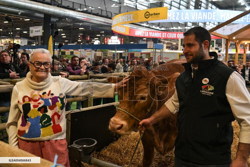 Francoise Gatel at the Agricultural Fair in Paris - FA
