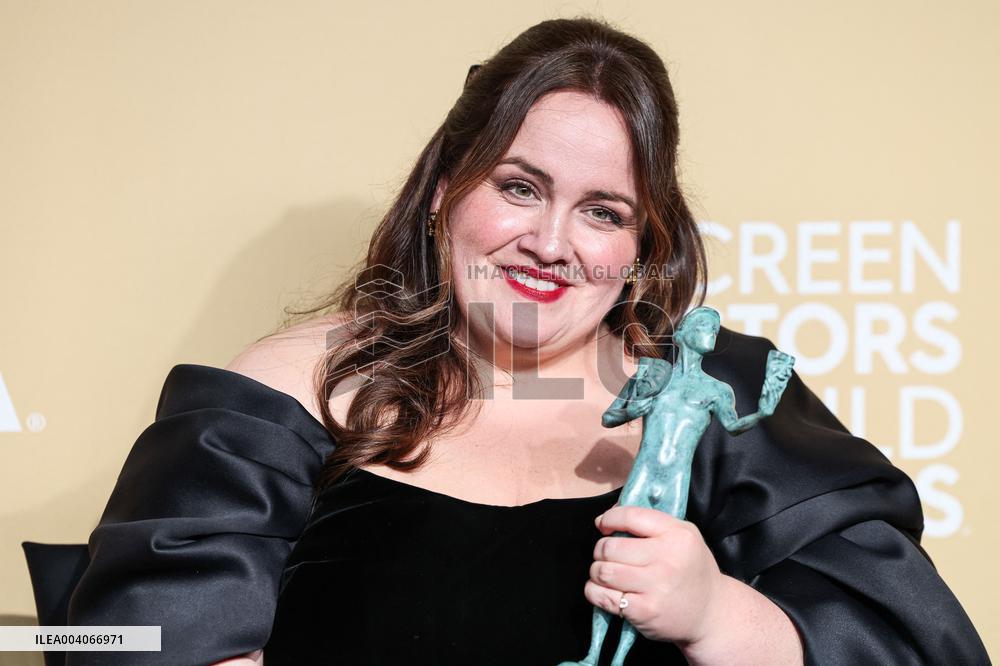 31st SAG Awards - Press Room - LA
