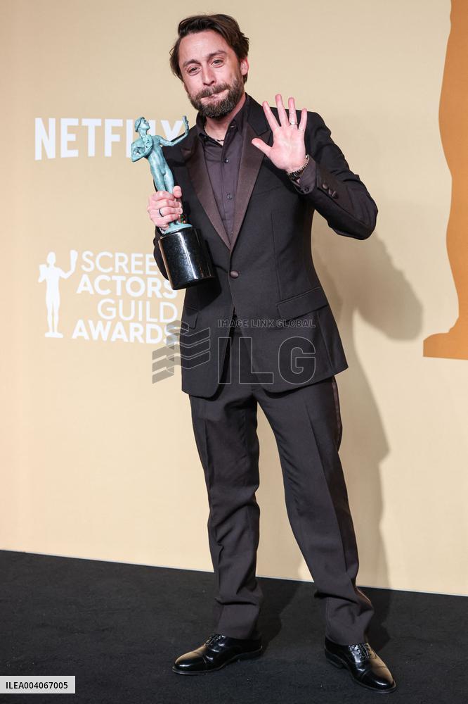 31st SAG Awards - Press Room - LA
