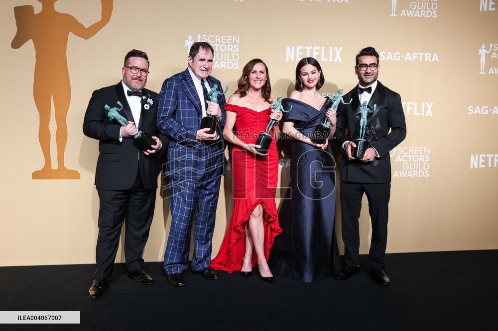 31st SAG Awards - Press Room - LA