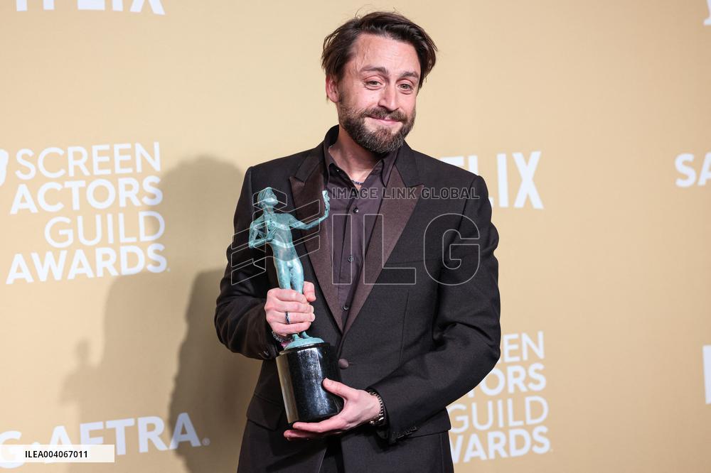 31st SAG Awards - Press Room - LA