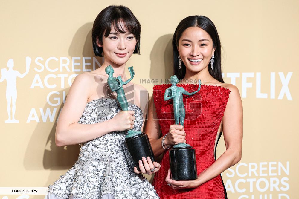 31st SAG Awards - Press Room - LA