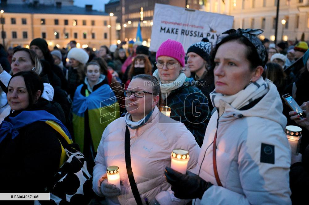 Third anniversary of Russia's invasion of Ukraine