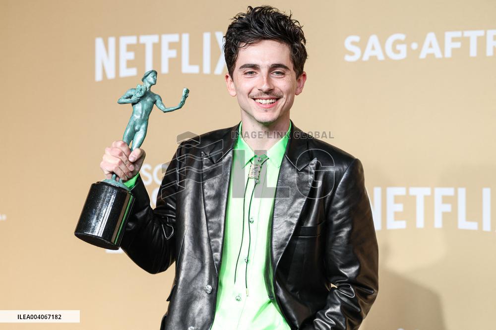 31st SAG Awards - Press Room - LA