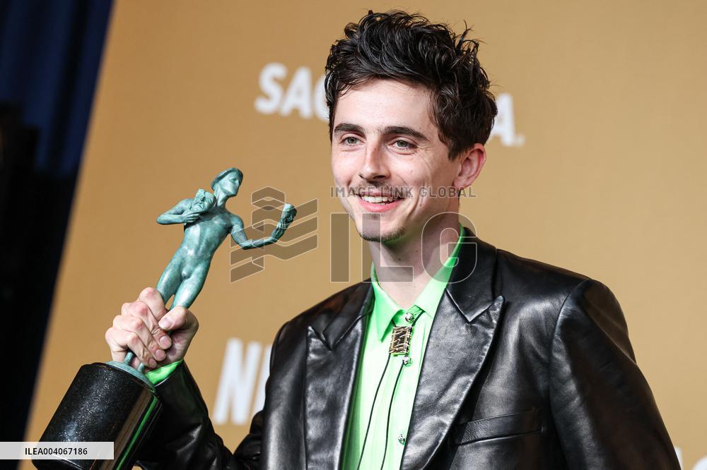 31st SAG Awards - Press Room - LA