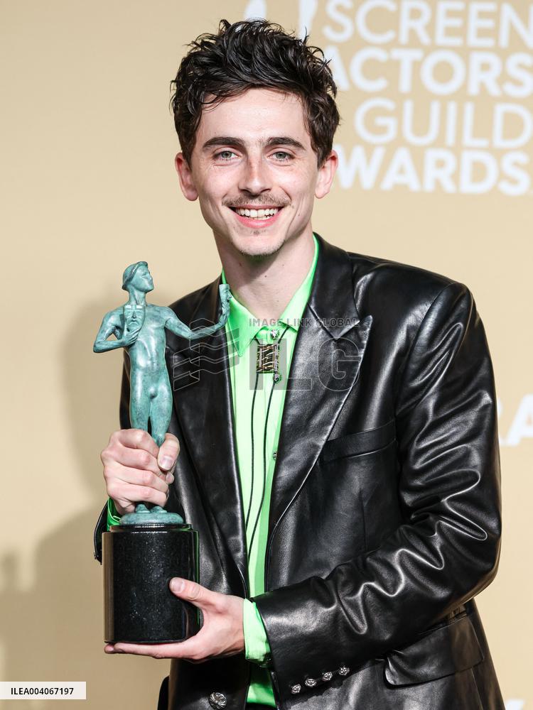 31st SAG Awards - Press Room - LA