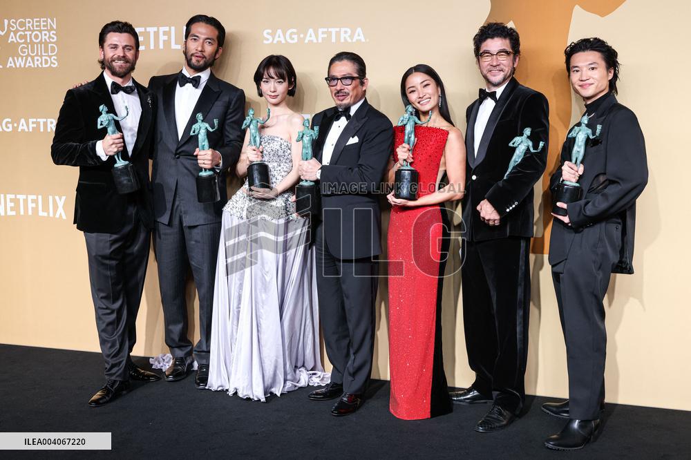 31st SAG Awards - Press Room - LA